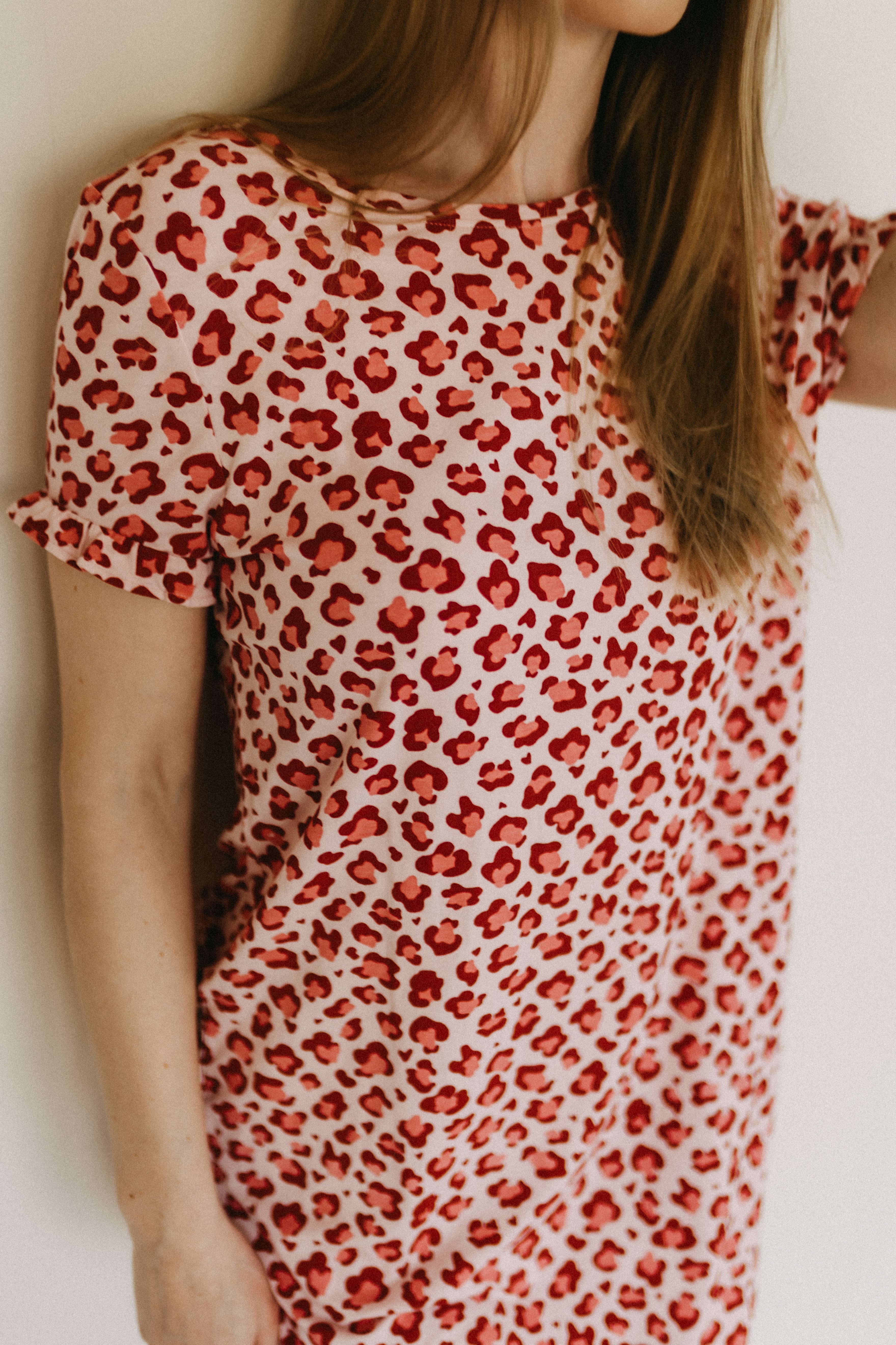 Nightdress im Animalprintdesign