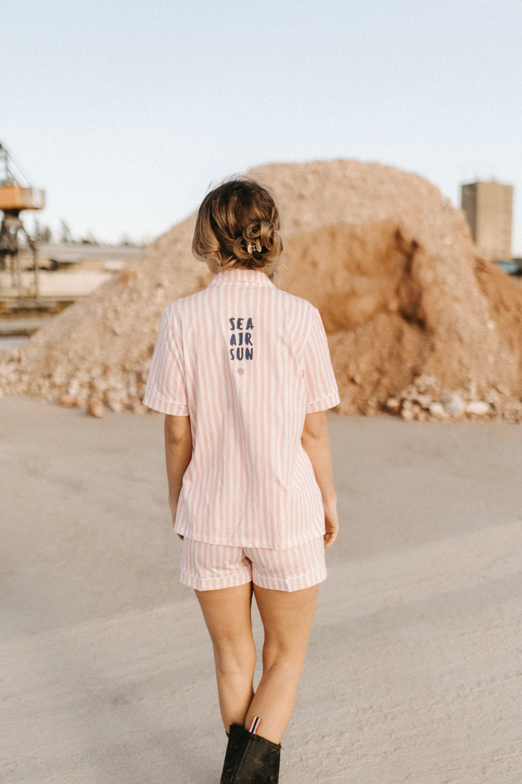 Shorty-Pyjama „Sea Air Sun“