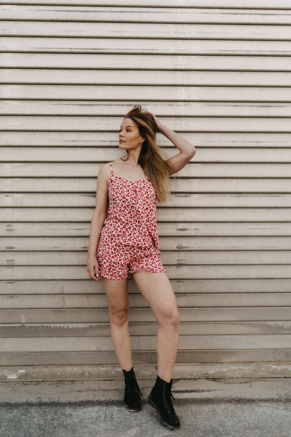 Shorty mit Animalprint